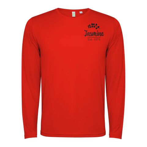 T-shirt Estoril unisexe à manches longues Standard | Rouge | XS | sans marquage | non disponible | non disponible | non disponible