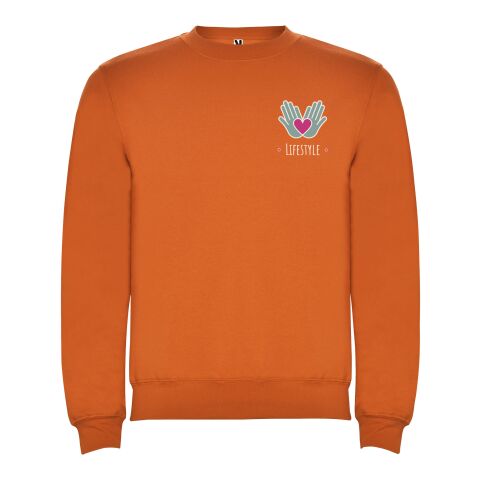 Pull ras du cou Clasica unisexe Standard | Orange | XL | sans marquage | non disponible | non disponible | non disponible