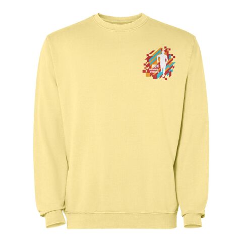 Pull ras du cou Jaya unisexe Standard | Jaune | 3XL | sans marquage | non disponible | non disponible | non disponible