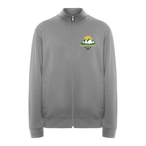 Pull Ulan zippé unisexe Standard | Marl Grey | L | sans marquage | non disponible | non disponible | non disponible