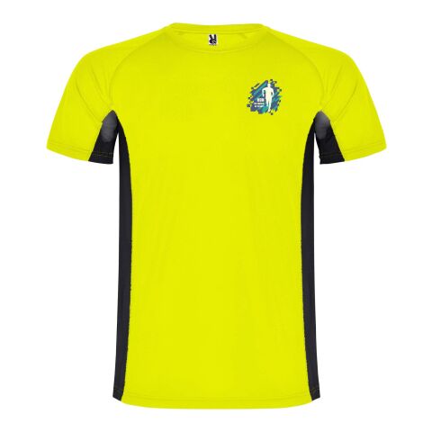 T-shirt de sport Shanghai à manches courtes pour homme Standard | Fluor Yellow-Noir | S | sans marquage | non disponible | non disponible | non disponible