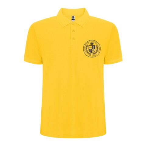 Polo Pegaso Premium à manches courtes pour homme Standard | Jaune | L | sans marquage | non disponible | non disponible | non disponible
