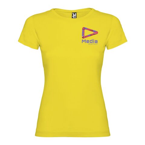 T-shirt Jamaica à manches courtes pour femme Standard | Jaune | S | sans marquage | non disponible | non disponible | non disponible