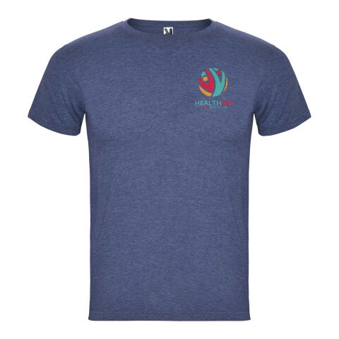 T-shirt Fox à manches courtes pour homme Standard | Heather Denim Blue | 2XL | sans marquage | non disponible | non disponible | non disponible