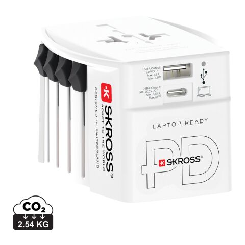 SKROSS Adaptateur de voyage universel MUV 65W PD avec USB