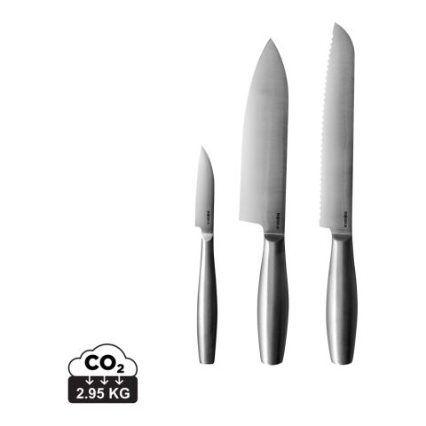 BOSKA Set de 3 couteaux de cuisine Copenhagen acier | sans marquage | non disponible | non disponible