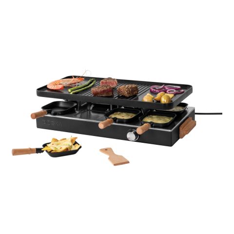 BOSKA Appareil à raclette pour 8 personnes (type F UE) noir