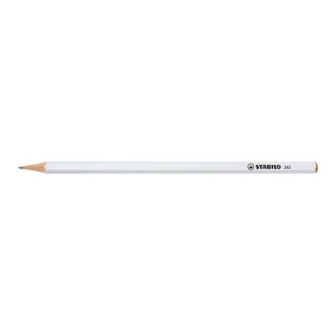 STABILO crayon graphite hexagonal blanc