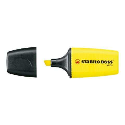STABILO BOSS MINI surligneur jaune | sans marquage