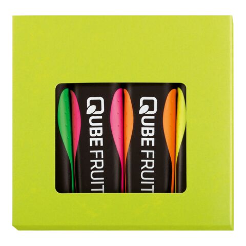 STABILO GREEN BOSS Etui en carton de 4 surligneurs Sérigraphie 3 couleur