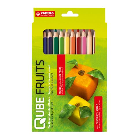 STABILO GREENtrio Set de 12 crayons de couleur sans marquage