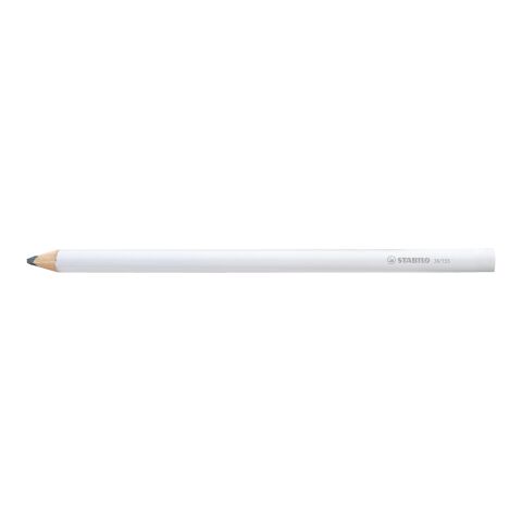 STABILO crayon charpentier blanc | Estampage