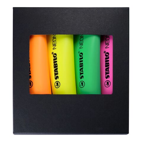 STABILO NEON surligneur Set de 4