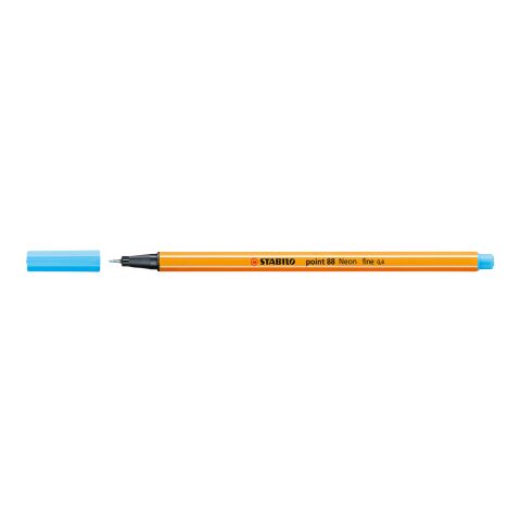 STABILO point 88 bleu fluo | sans marquage