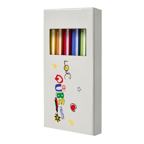 STABILO Trio short Set de 6 crayons de couleur sans marquage