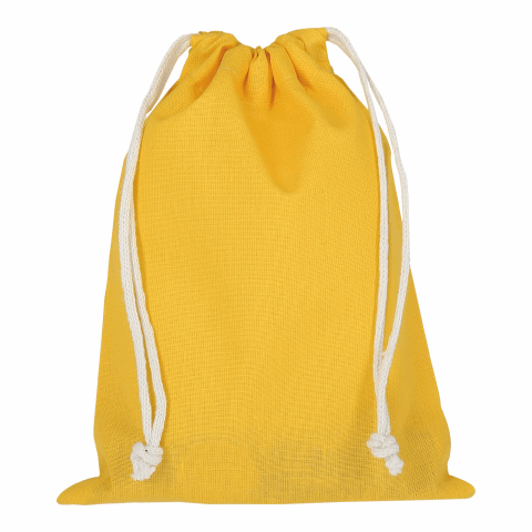 TEXXILLA - Sac à cordon en coton, 15 x 20 cm, env. 140 g/m² jaune fluo | non disponible | non disponible