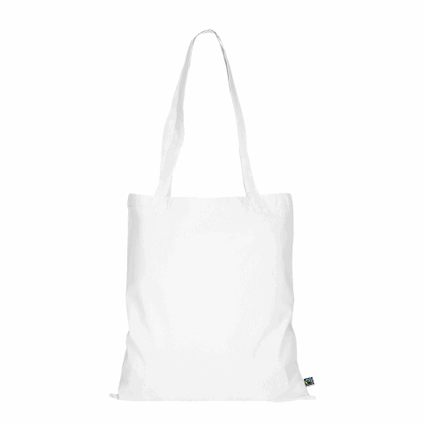 TEXXILLA Sac en coton certifié Fairtrade, avec deux longues anses, environ 140 g/m² blanc | non disponible | non disponible