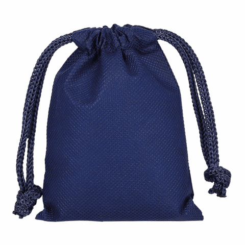 TEXXILLA Sachet à fermeture à cordon en polypropylène, 10 x 14 cm bleu marine | non disponible | non disponible