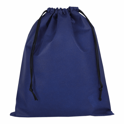 TEXXILLA Sachet à fermeture à cordon en polypropylène, 25 x 30 cm bleu marine | non disponible | non disponible