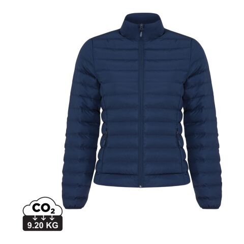 Doudoune femme en polyester recyclé IQONIQ Maiko bleu marine | XXS | sans marquage | non disponible | non disponible | non disponible