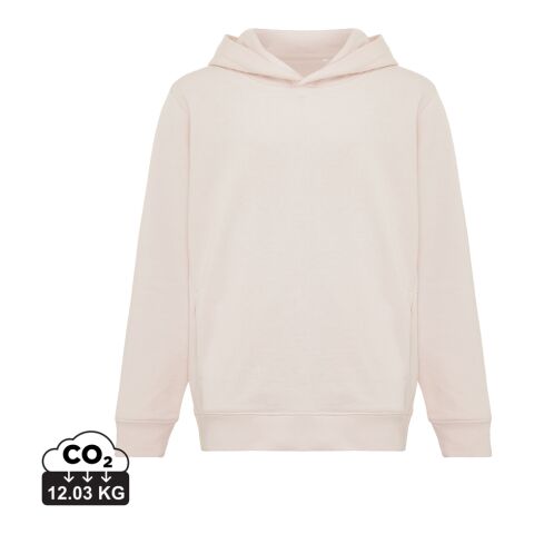 Sweat à capuche avec poches latérales Iqoniq Yengo Kids rose nuage | 5-6 | sans marquage | non disponible | non disponible | non disponible