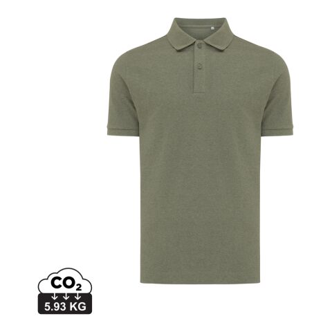 Polo en coton piqué et recyclé Iqoniq Yosemite