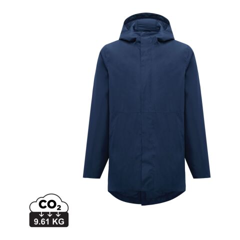 Parka en polyester recyclé IQONIQ Thelon bleu marine | M | sans marquage | non disponible | non disponible | non disponible