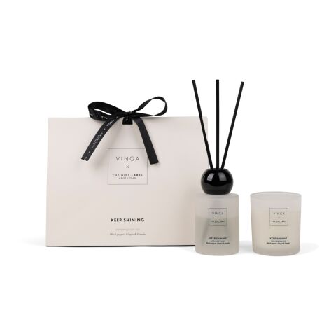 Coffret cadeau d'ambiance VINGA x TGL blanc