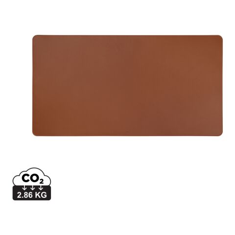 VINGA Tapis de souris en PU et PET recyclé RCS Timo marron | sans marquage | non disponible | non disponible