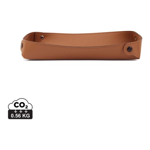 VINGA Plateau en PU et PET recyclé RCS Timo marron | sans marquage | non disponible | non disponible