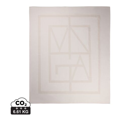 VINGA Couverture GRS Monogram blanc cassé | sans marquage | non disponible | non disponible | non disponible