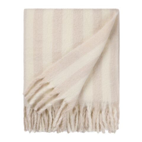 VINGA Couverture en laine GRS Lioro beige