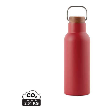 VINGA Bouteille isotherme 580 ml en acier RCS Ciro rouge | sans marquage | non disponible | non disponible