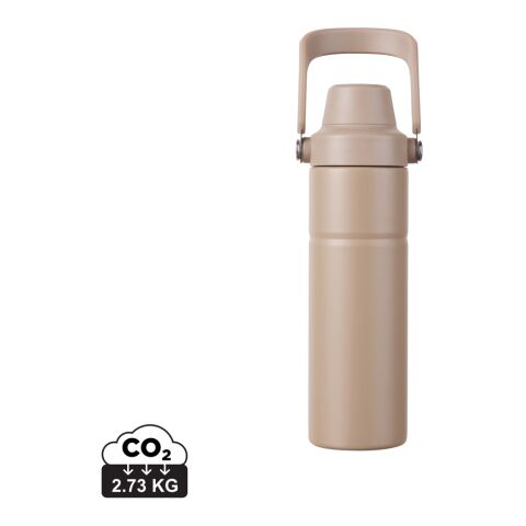 VINGA Bouteille 600ml en acier recyclé RCS Baltimore Trek gris | sans marquage | non disponible | non disponible