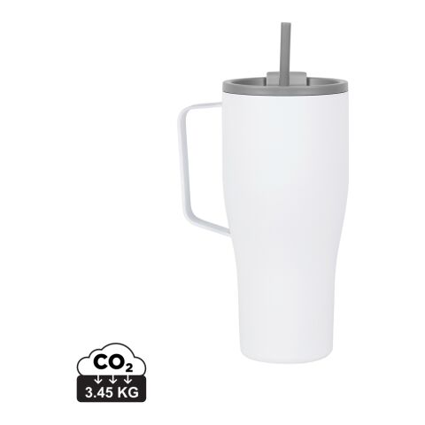 VINGA Bouteille isotherme 800ml en acier RCS Eos Voyager blanc-antracite | sans marquage | non disponible | non disponible