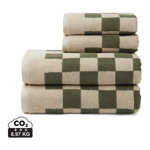 Vinga Elba Lot de 4 Serviettes en coton biologique OCS