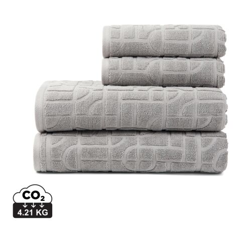 VINGA Verso Lot de 4 serviettes en coton biologique OCS gris | sans marquage | non disponible | non disponible | non disponible
