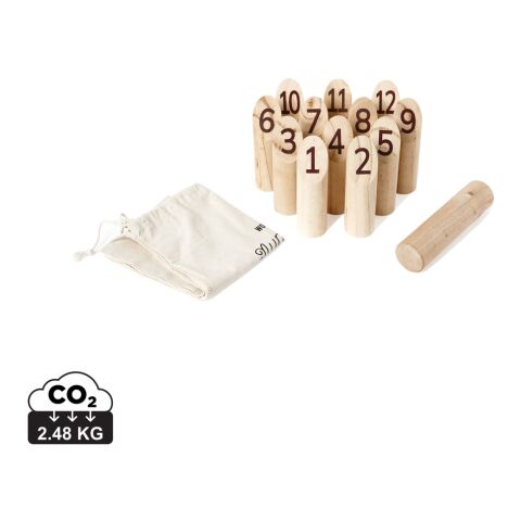 VINGA Jeu de quilles scandinaves Muge marron | sans marquage | non disponible | non disponible