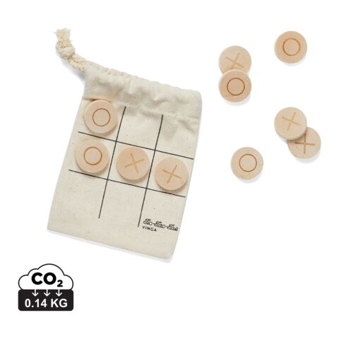 VINGA Jeu de morpion marron | sans marquage | non disponible | non disponible