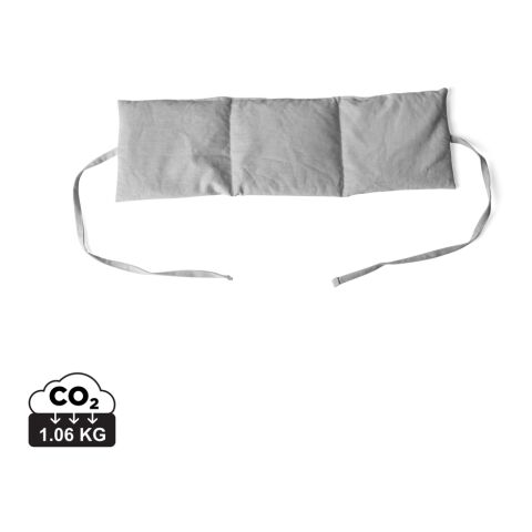 Coussin chauffant en polyester recyclé VINGA Minton RCS gris | sans marquage