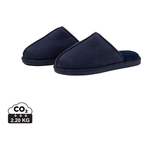 VINGA Pantoufles Waltor bleu marin | L/XL | sans marquage