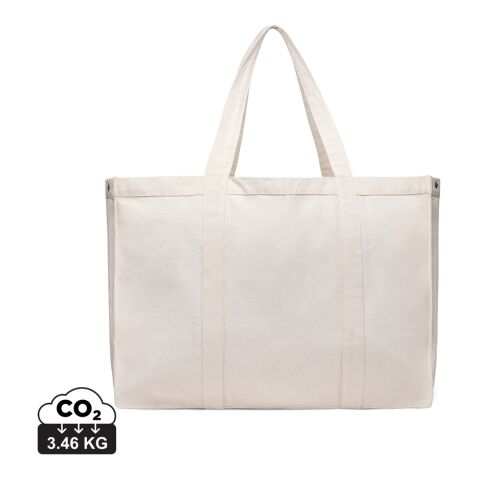 VINGA Grand tote bag en toile recyclée AWARE™ Hilo blanc cassé | sans marquage | non disponible | non disponible | non disponible