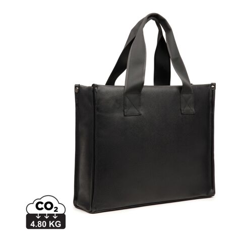 VINGA Tote bag en PU recyclé RCS Bermond noir | sans marquage | non disponible | non disponible