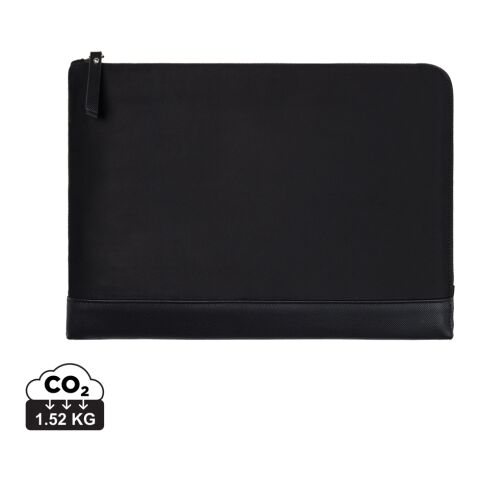 VINGA Pochette ordinateur 16&quot; en polyester RCS Marlow noir | sans marquage | non disponible | non disponible