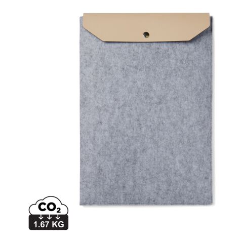 VINGA Pochette pour ordinateur 17" en feutre GRS Albon gris | sans marquage | non disponible | non disponible