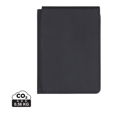 VINGA Baltimore Etui passeport anti-RFID en PU recyclé RCS noir | sans marquage | non disponible | non disponible