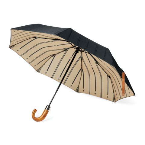 VINGA Parapluie 21&quot; automatique en rPET 190T AWARE™ noir | sans marquage | non disponible | non disponible
