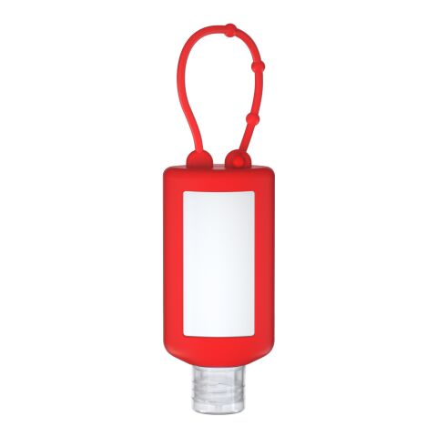 Gel désinfectant pour les main (DIN EN 1500) rouge | 4C Body Label, mate
