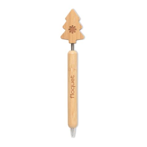 Stylo à bille sapin en bambou