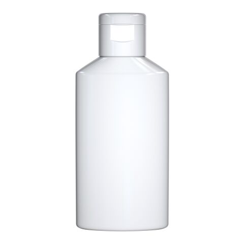 Bouteille de 50 ml - Lait solaire sensible FPS 50 - Body Label Blanc | sans marquage